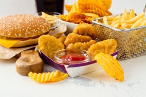 junk food bad for your skin